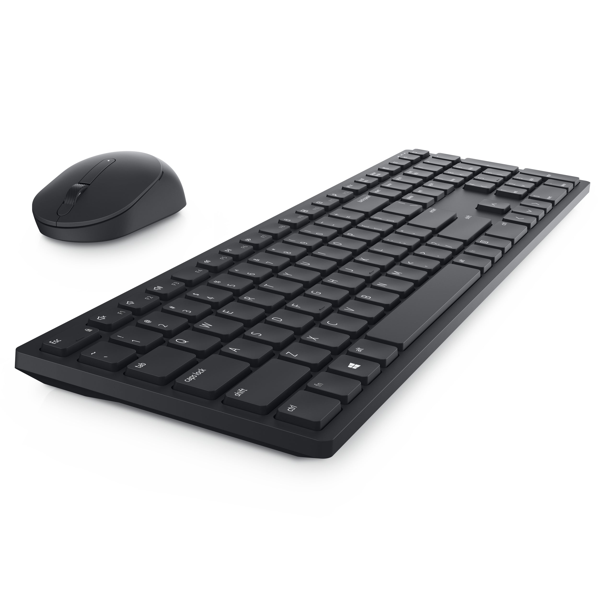 Kit Teclado Y Mouse Dell Km5221 Español Negro