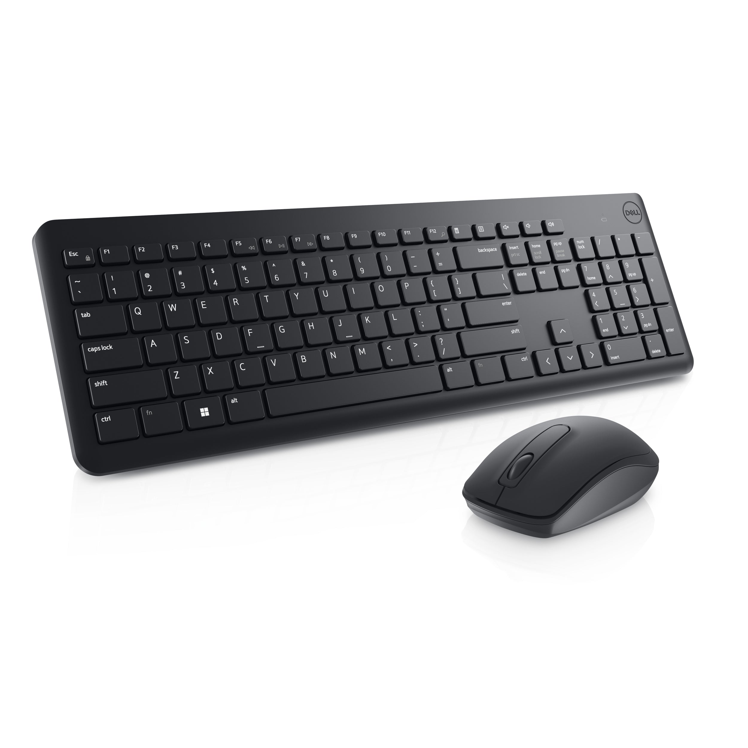 Kit Teclado Y Mouse Km3322W Inalambrico Dell En Español Modelo Color Negro 580-Akcu