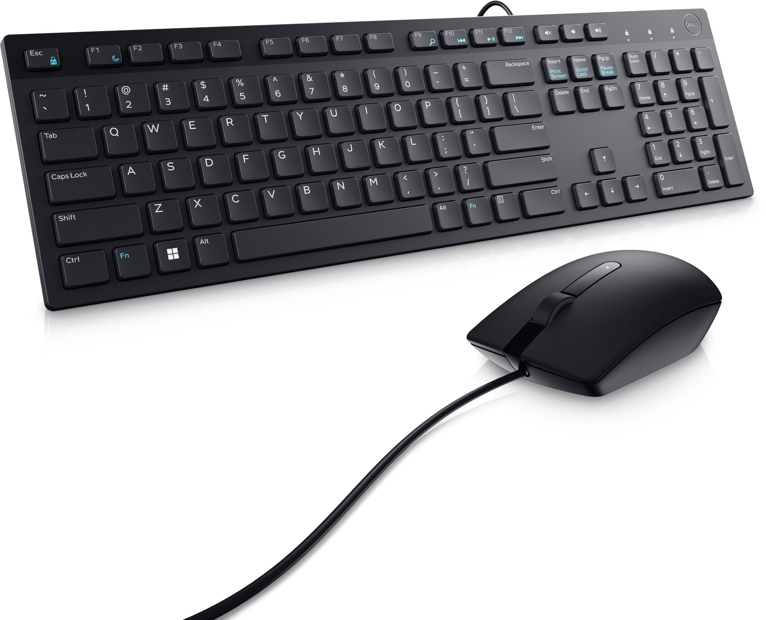 Kit De Teclado Y Mouse Dell 580-Akkw Km300C Español