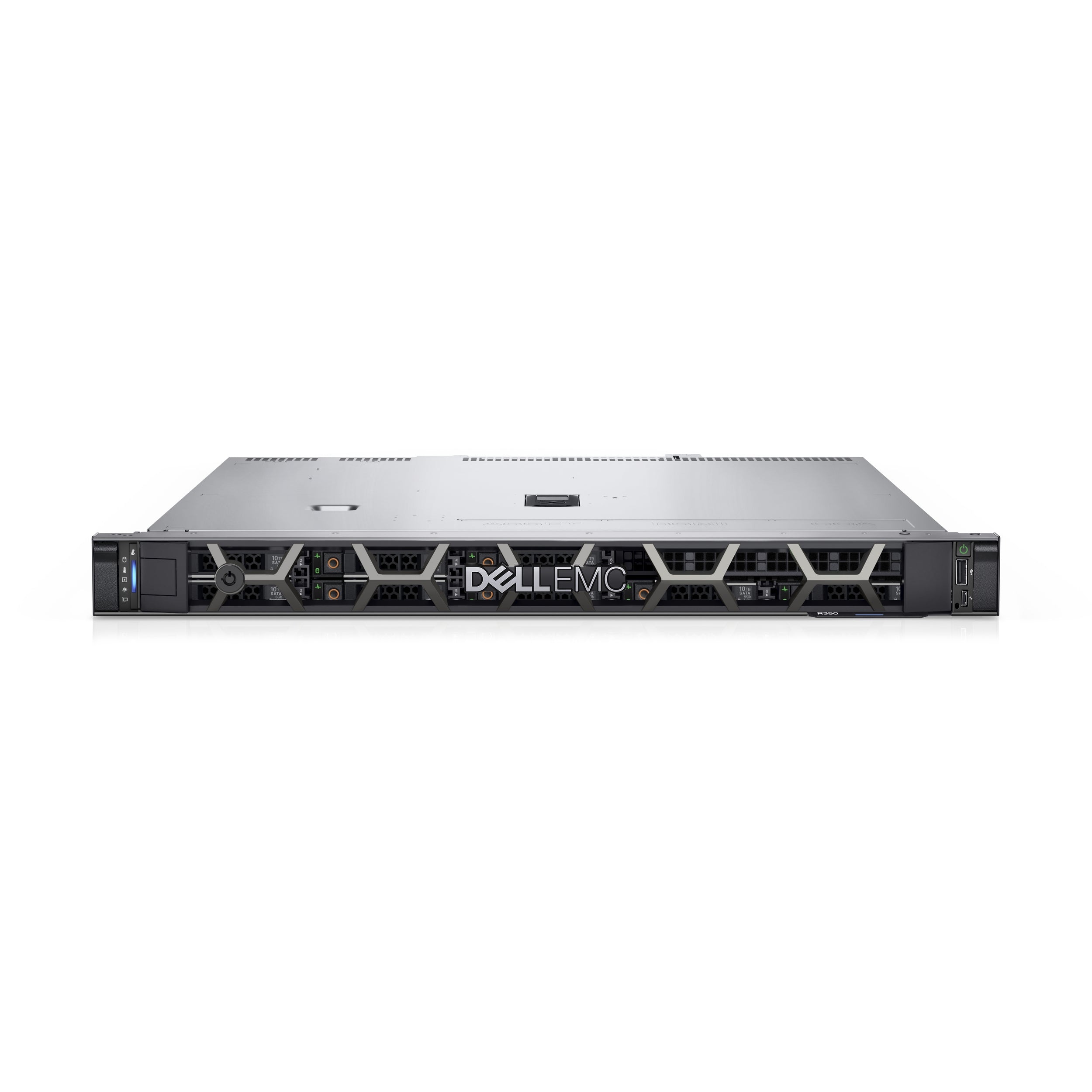 Servidor Dell Poweredge De Rack R350 Xeon E-2378 2.6Ghz 8C/16T /16Gb/ 480 Ssd / No Sistema Operativo/ 39 Meses De Garantia Basica 5X10 Next Bussines Day