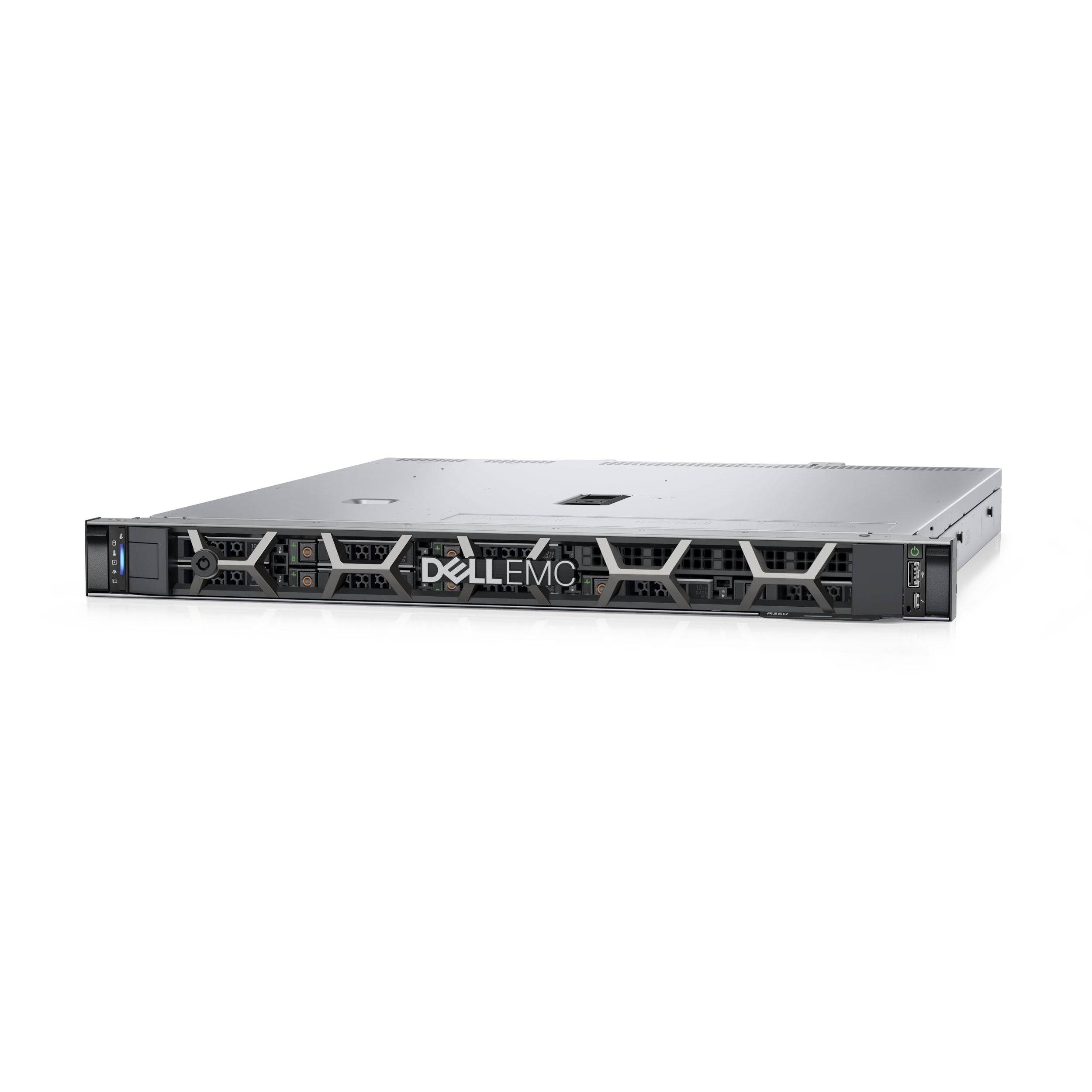 Servidor Dell Poweredge De Rack R350 Xeon E-2378 2.6Ghz 8C/16T /16Gb/ 480 Ssd / No Sistema Operativo/ 39 Meses De Garantia Basica 5X10 Next Bussines Day