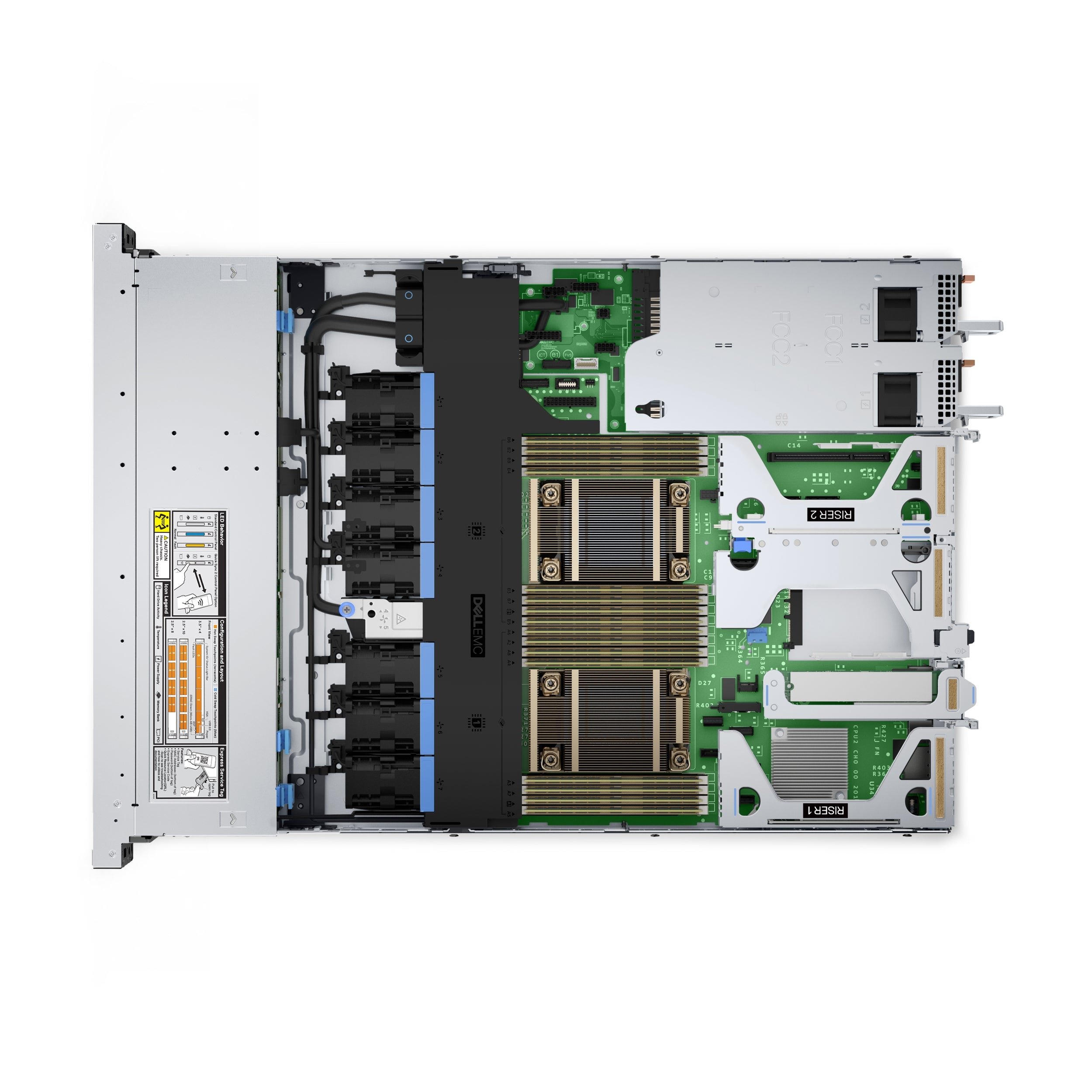 Servidor Dell Poweredge Poweredge, Intel Xeon Silver 4310, 16 Gb, Ddr4, Sin Sistema Operativo