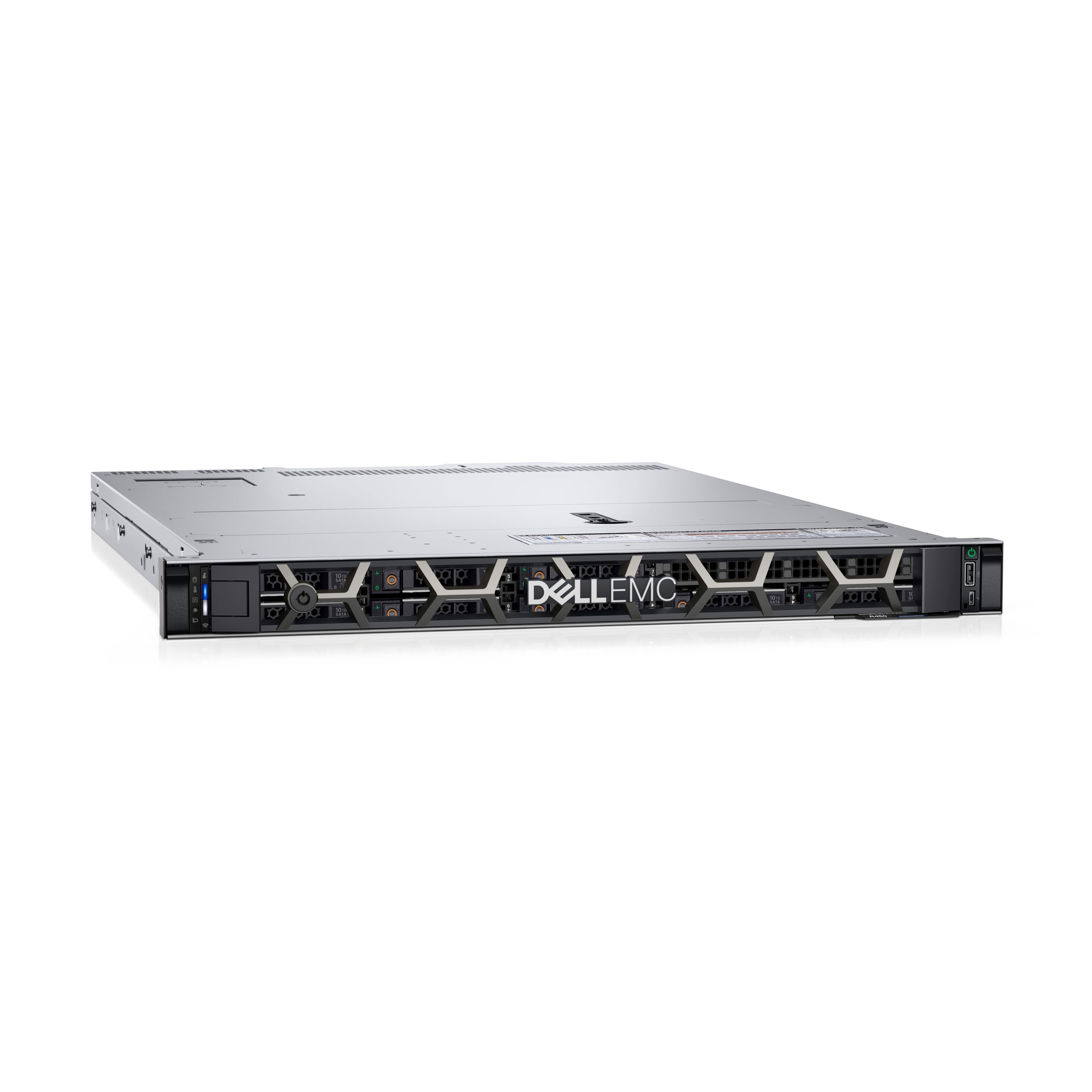 Servidor Dell Poweredge De Rack R450 Xeon Silver 4310 2.1Ghz, 12C/24T 18M Cache /16Gb/ 480Gb Ssd / No Sistema Operativo/ 39 Meses De Garantia Prosupport 7X24 Nbd