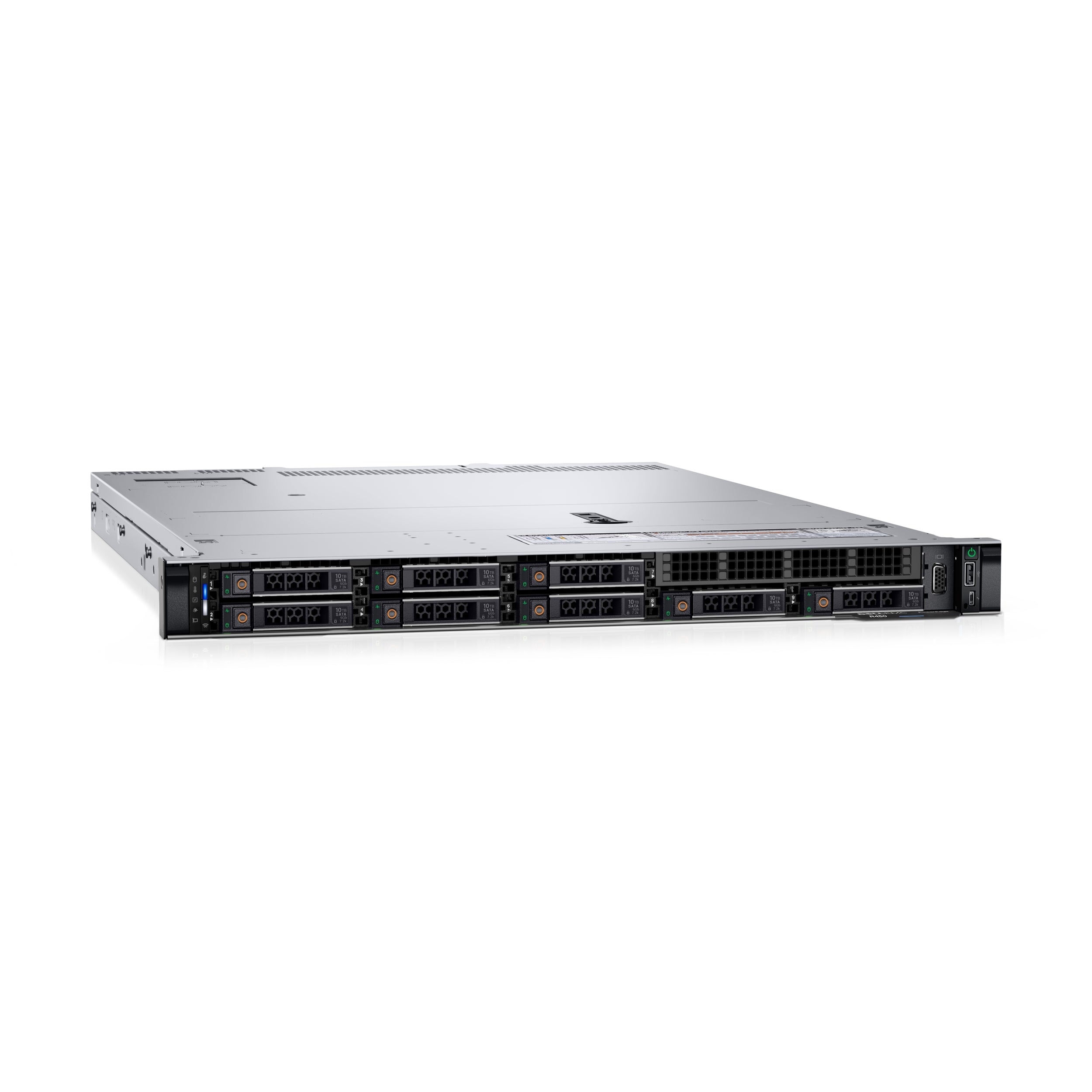 Servidor Dell Poweredge De Rack R450 Xeon Silver 4310 2.1Ghz, 12C/24T 18M Cache /16Gb/ 480Gb Ssd / No Sistema Operativo/ 39 Meses De Garantia Prosupport 7X24 Nbd