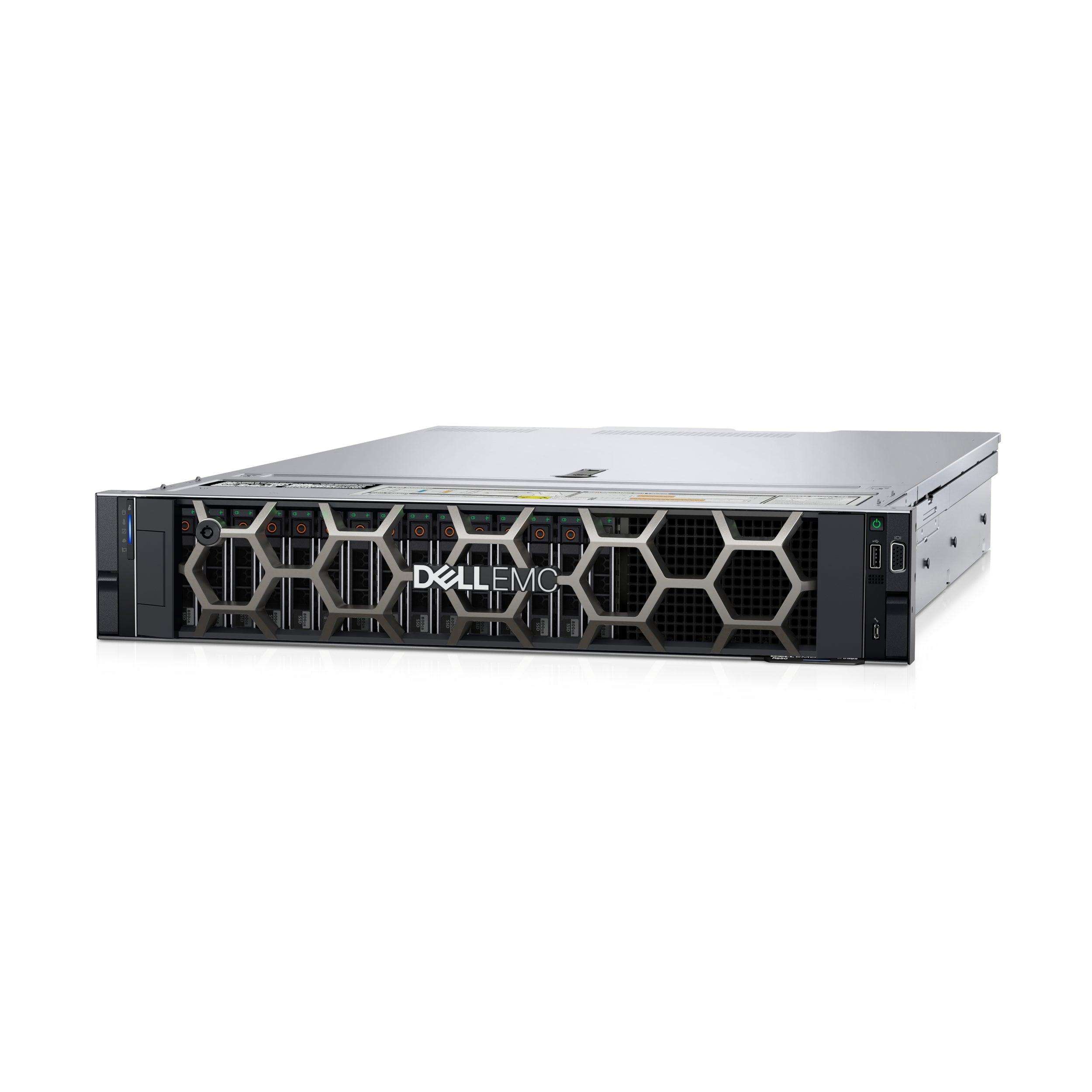 Servidor Dell Poweredge De Rack R550 Silver 4310 2.1G, 12C/24T/16Gb/ 480 Ssd / No Sistema Operativo/ 39 Meses Garantia Prosupport 7X24 Nbd En Sitio