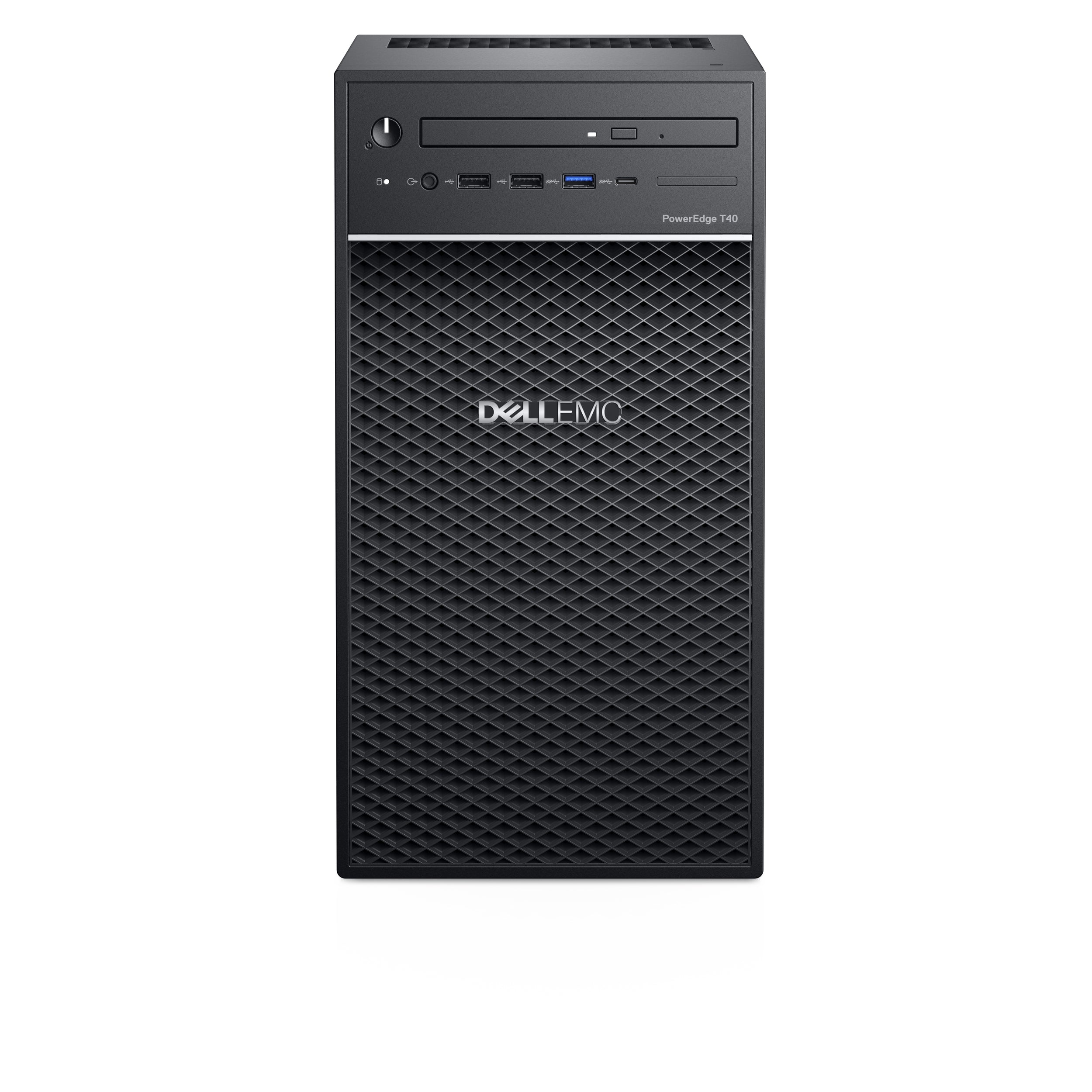 Servidor Dell Poweredge De Torre T40 Xeon E-2224G 3.5 Ghz/ 8Gb/ 1Tb / Dvd+/-Rw / No Sistema Operativo/ 39 Meses De Garantia Basica 5X10 Al Dia Siguiente Laborable