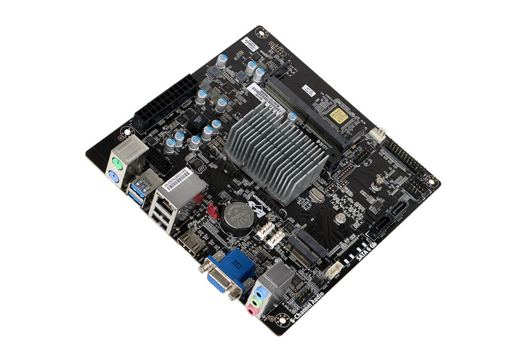 Mb Ecs Cpu Integrado Intel N4020 /1X Sodimm Ddr4 2133/Vga/Hdmi/6Xusb /Mini Itx/Gama Basica