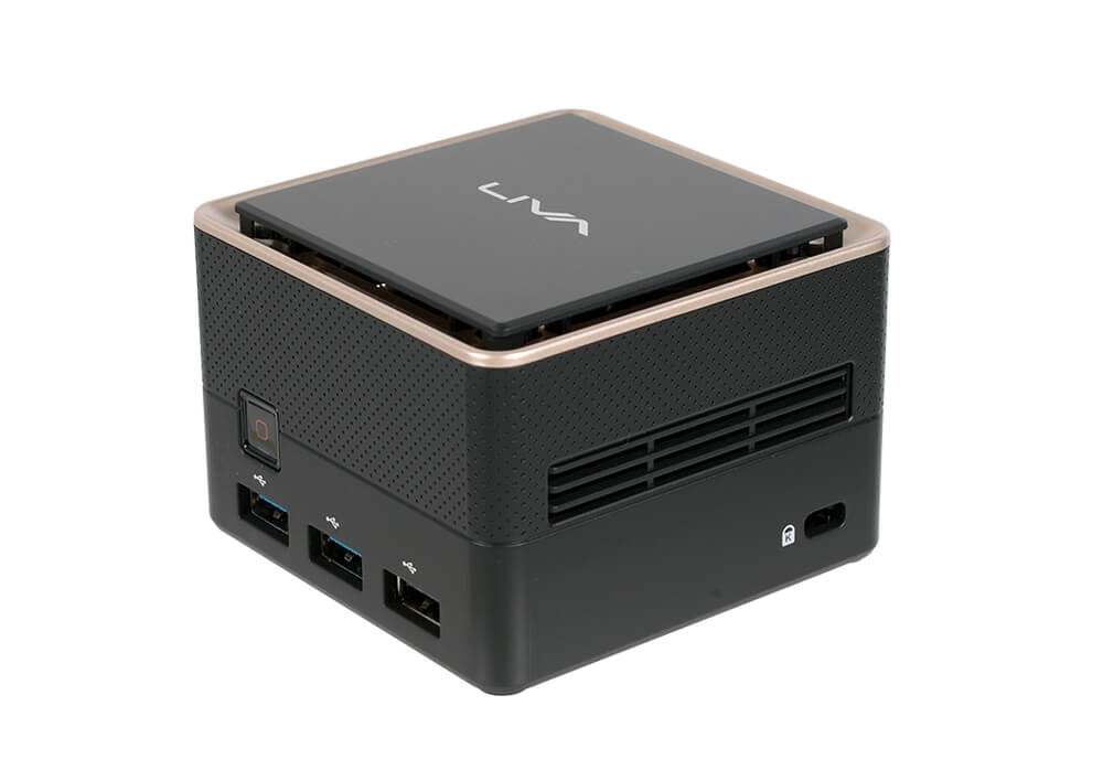 Mini Pc Ecs Liva Q3 Plus 95-677-Mz6A04 Amd V1605B 8Gb/128Gb Sin Win