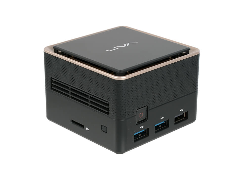 Mini Pc Ecs Liva Q3 Plus 95-677-Mz6A04 Amd V1605B 8Gb/128Gb Sin Win