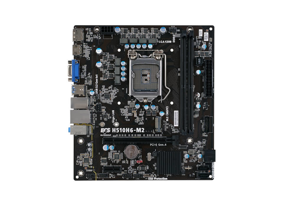 Motherboards Ecs H510H6-M2