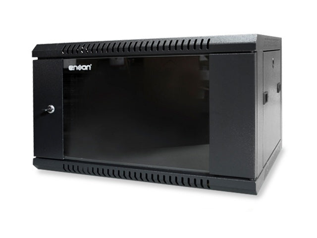 Gabinete Pared 6U Enson Ens-Rkgb6U Negro Rack O Bastidor Independiente 60 Kg