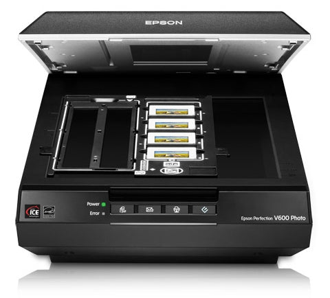 Scanner Epson Perfection V600, 6400 X 9600 Dpi, 48 Bits, Cama Plana, Usb, Unidad De Transparencias, Fotografico