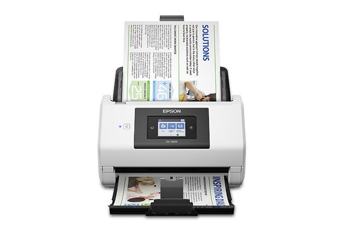 Scanner Epson Workforce Ds-780N, 45 Ppm/90 Ipm, 600 Dpi, Usb, Red, Adf, Duplex