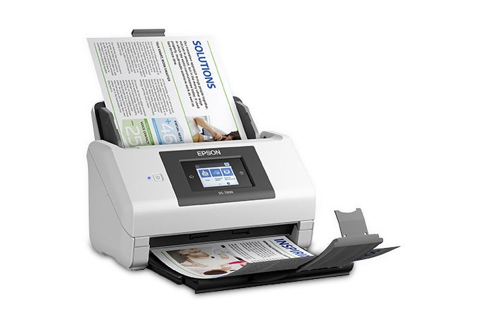 Scanner Epson Workforce Ds-780N, 45 Ppm/90 Ipm, 600 Dpi, Usb, Red, Adf, Duplex