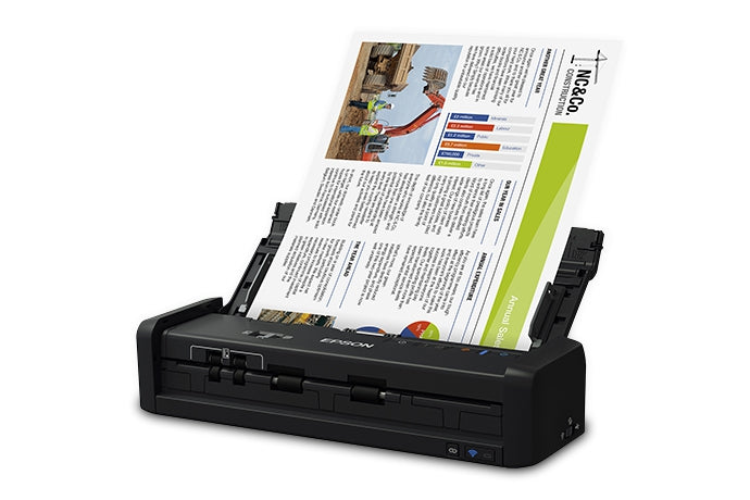 Escáner Epson Es-300W 2159 X 11176 Mm Cis 500 Páginas 25 Ppm