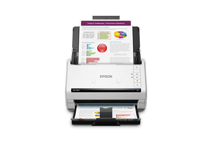 Escáner Epson Ds-770 Ii Alimentación Vertical Dúplex 7000 Páginas