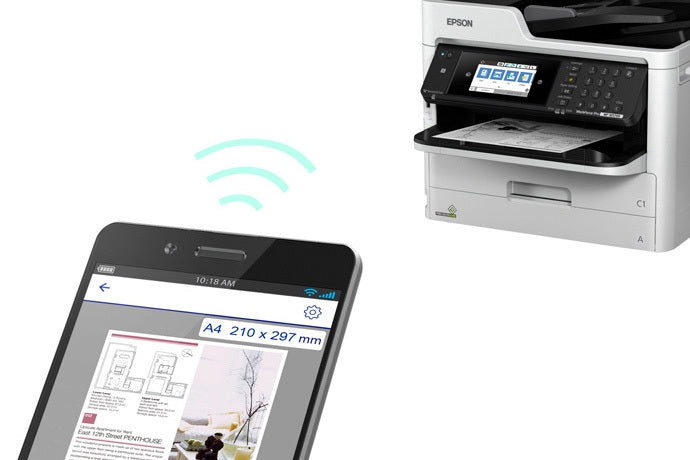 Multifuncional Epson Workforce Wf-M5799, 34 Ppm Negro, Inyeccion De Tinta, Usb, Wifi, Ethernet, Monocromatica