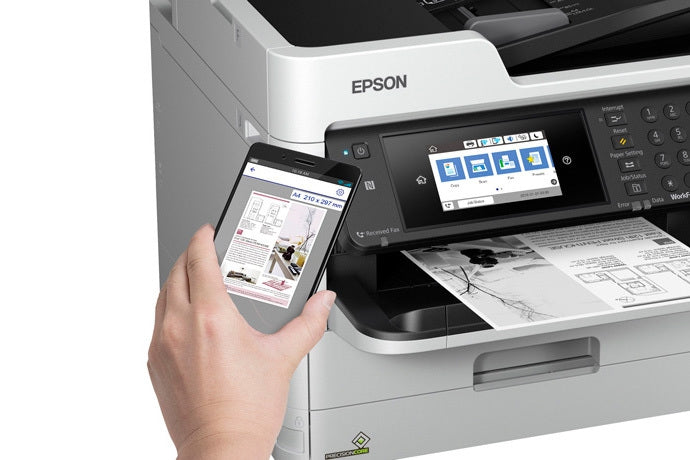 Multifuncional Epson Workforce Wf-M5799, 34 Ppm Negro, Inyeccion De Tinta, Usb, Wifi, Ethernet, Monocromatica