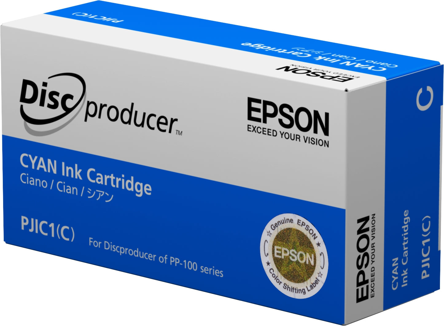 Cartucho Epson C13S020447 Cian Inyección De Tinta Caja