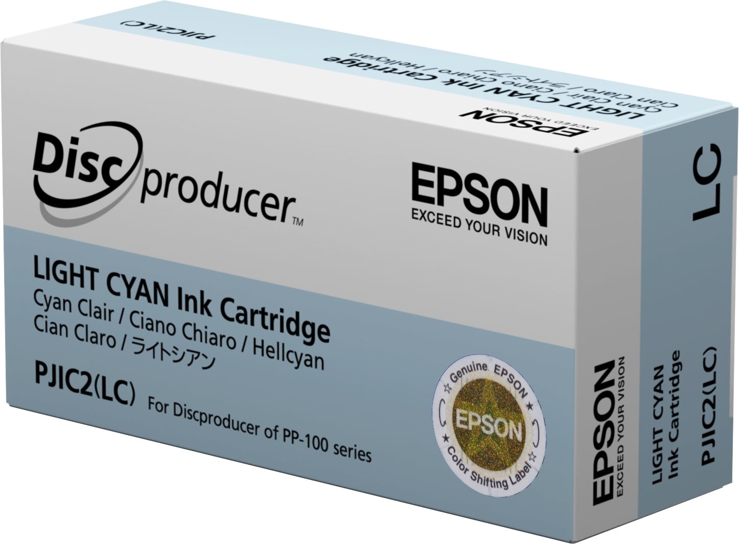 Cartucho Epson C13S020448 Cian Claro Inyección De Tinta Caja