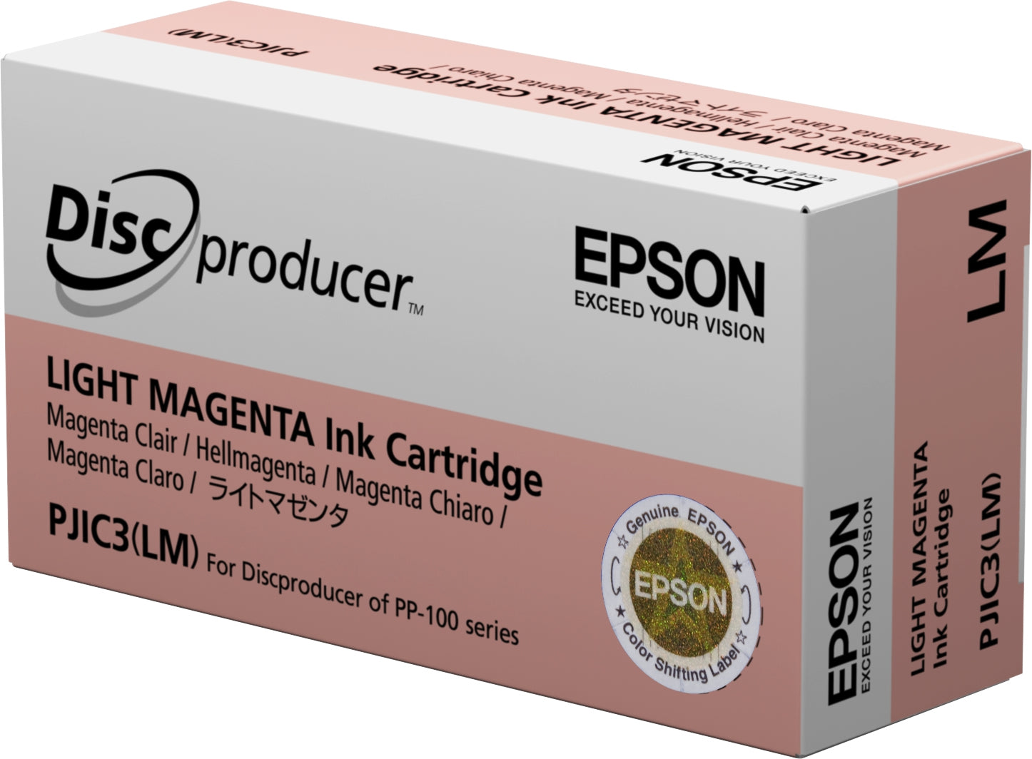 Cartucho Epson C13S020449 Magenta Claro Inyección De Tinta Caja