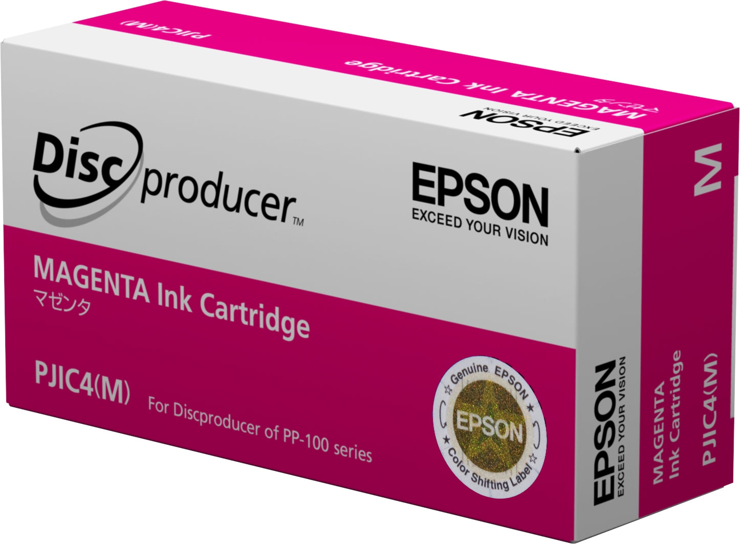 Cartucho Epson C13S020450 Magenta Inyección De Tinta Caja