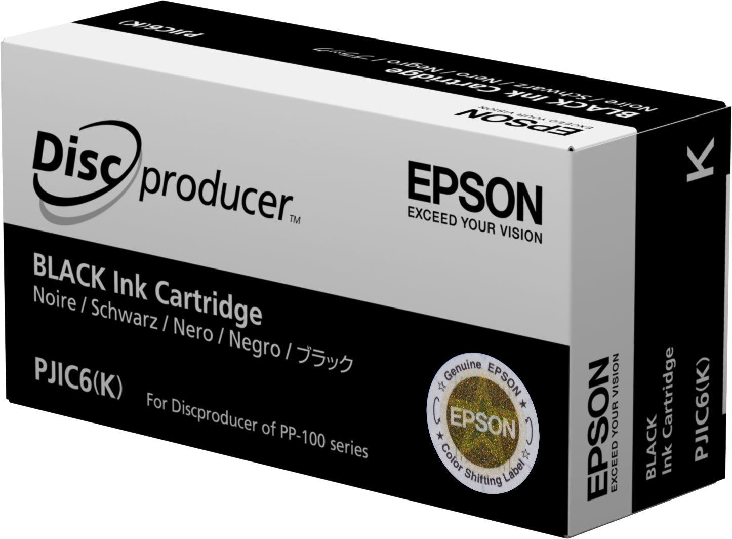 Cartucho Epson Lantana Negro, Para Discproducer Pp-100