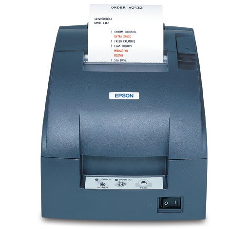 Miniprinter Epson Tm-U220B-653, Matriz, 9 Pines, Serial, Autocortador, Negra