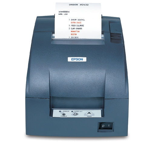 Miniprinter Epson Tm-U220B-871, Matriz, 9 Pines, Usb, Autocortador, Negra