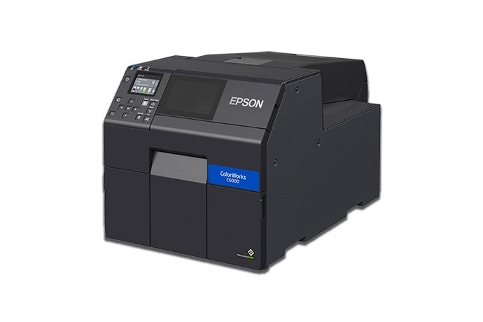 Impresora De Etiquetas Epson Colorworks Cw-C6000A, Inyeccion De Tinta A Color, Usb, Ethernet, Cortador Automatico