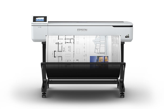 Plotter Epson Sure Color T5170, 36 Pulgadas (91.44 Cm) , Red Y Usb, 4 Tintas, 2.400 X 1.200 Dpi