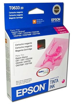 Ca Cartucho Epson Cx3700 Magenta Stylus Pro C67 87  8Ml T063320-Al