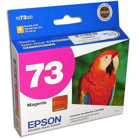 Cartucho Epson T073 Magenta P/5600,Cx3900/T30/ Tx220 5Ml (T073320-Al)