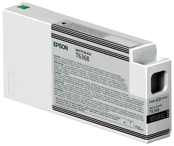 Cartucho Epson T636800 Negro