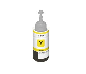 Botella Epson Ecotank Foto T673 Amarillo L800/L1800 70Ml (T673420-Al)