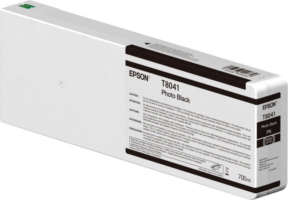 Cartucho Epson Modelo T804 Negro Photo, Para Sure Color P7000/P9000 700 Ml