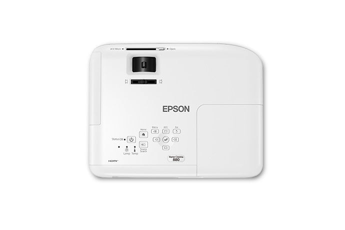 Videoproyector Epson Home Cinema 880 Hd, 3Lcd, 3300 Lumenes, Usb, Hdmi, (Wifi Opcional)
