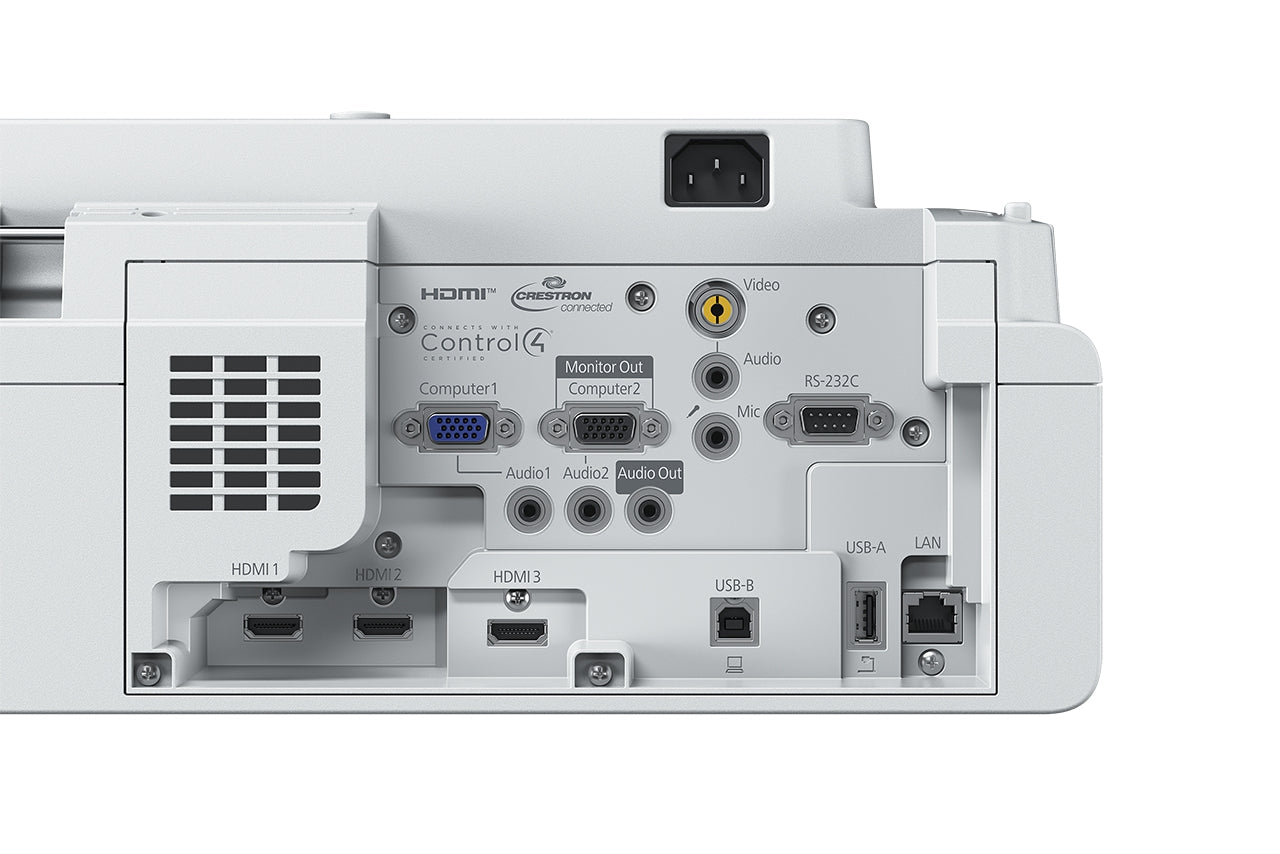 Videoproyector Epson Powerlite Eb-725 W, 3Lcd, Wxga, 4000 Lumenes, Hdmi, Red, Wifi, Miracast, Laser