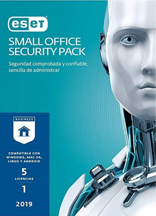 Esd Eset Small Office Security, 5 Licencias Pcs + 1 Licencia Para Server Windows + Consola Local, 1 Año De Vigencia
