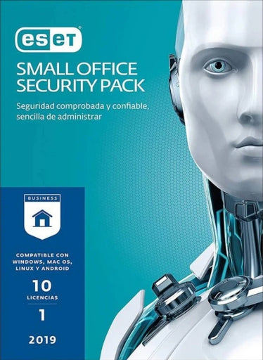 Esd Eset Small Office Security, 10 Licencias Pcs + 1 Licencia Para Server Windows + Consola Local, 1 Año De Vigencia
