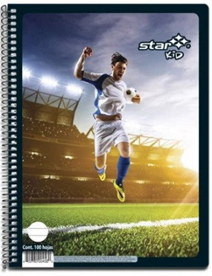 C. Prof. Star Kid Liso Doble Raya 100 H Estrella 0673 Cuaderno Profesional