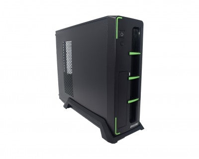 Gabinete Evotec Aruba Slim Verde Fuente 600W