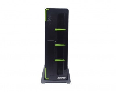 Gabinete Evotec Aruba Slim Verde Fuente 600W