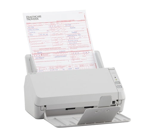 Escaner Fujitsu Sp-1130N, 30 Ppm/60 Ipm, 600 Dpi, 24 Bits, Usb, Duplex, Adf, Ethernet (Red)