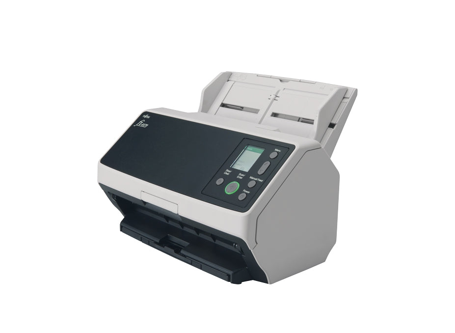 Escaner De Documentos Fujitsu Fi-8170, Resolucion Optica 600 Dpi, Color,Escala De Grises Blanco Y Negro,  Adf 100 Hojas Duplex, Interfase Usb 3.2, Ethernet