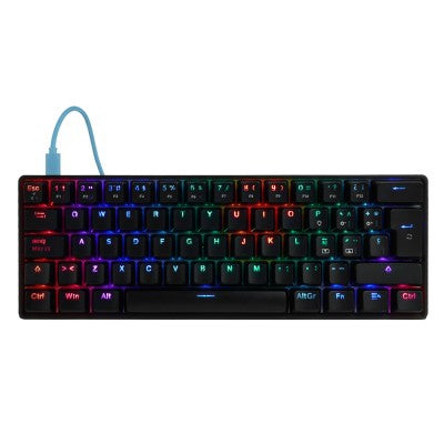 Teclado Mecánico Game Factor Kbg560-Bl Usb Negro