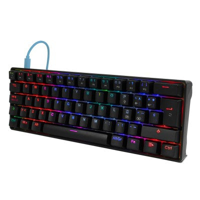 Teclado Mecánico Game Factor Kbg560-Bl Usb Negro