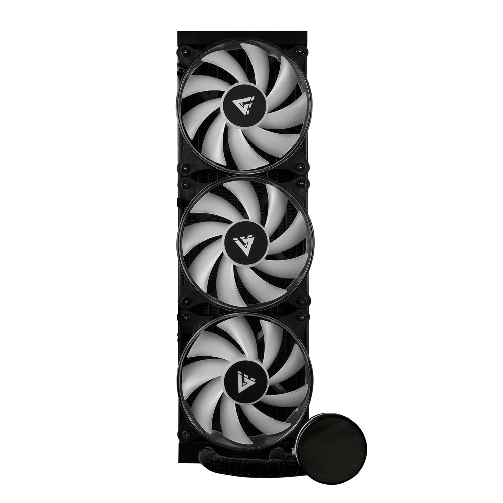 Enfriamiento Liquido Game Factor Lqg700-Bk Líquido 360Mm Rgb Fan 120Mm Negro