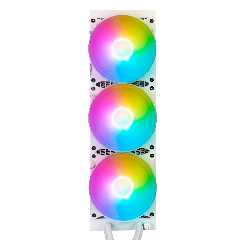 Enfriamiento Liquido Game Factor Lqg700-Wh Líquido 360Mm Rgb Fan 120Mm Blanco