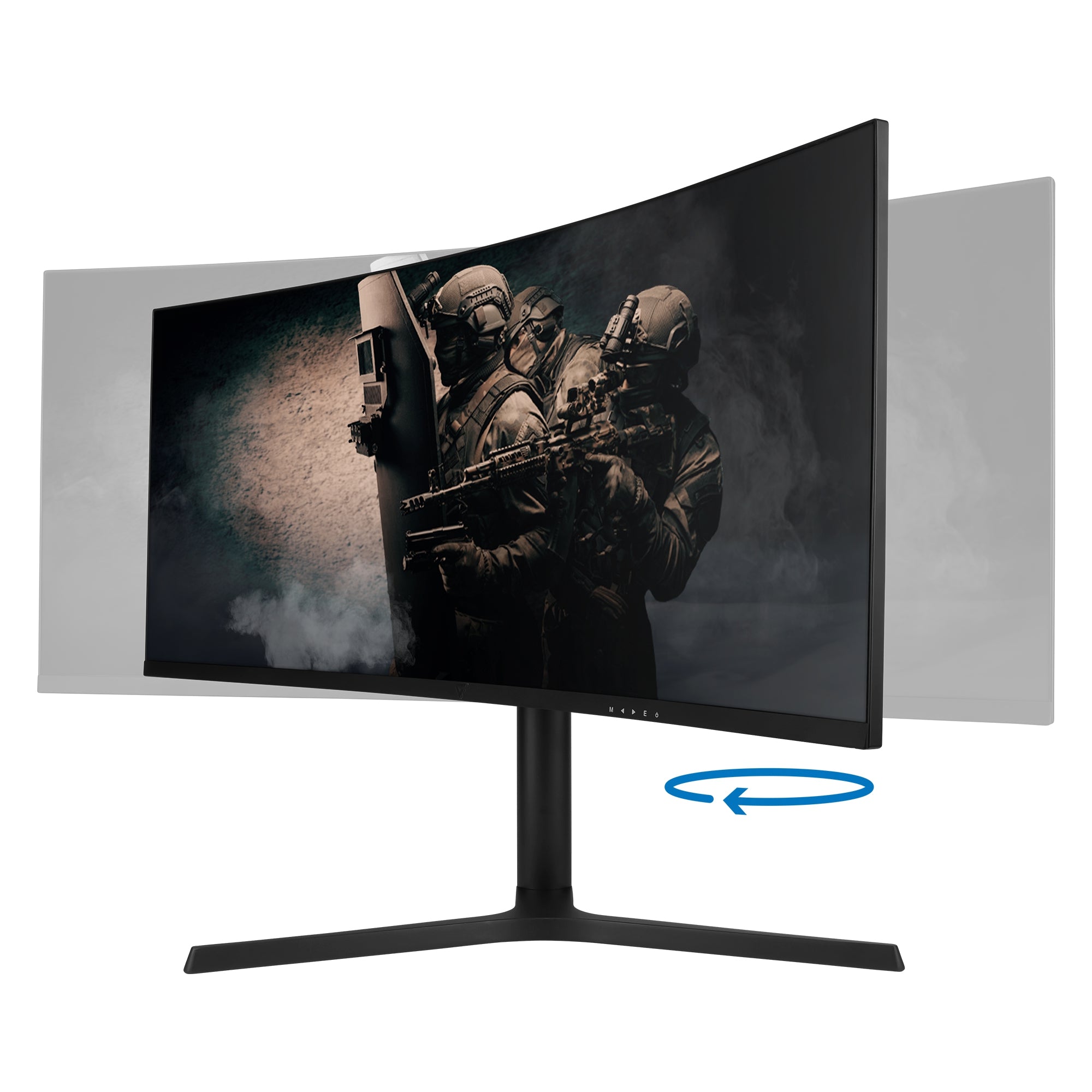 Monitor Game Factor Mg801 Monitor. Gamer 34 Pulgadas. Ultra Wide Quadhd Curvo 1500R 165Hz 1Ms Dp3X Hdmi Negro.